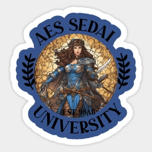 eas sedai school - blue ajah Sticker